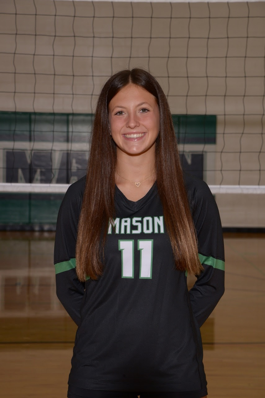 Hailey is a senior on the Mason Girls Volleyball Team.